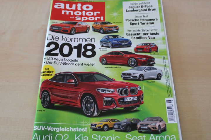 Deckblatt Auto Motor und Sport (25/2017)